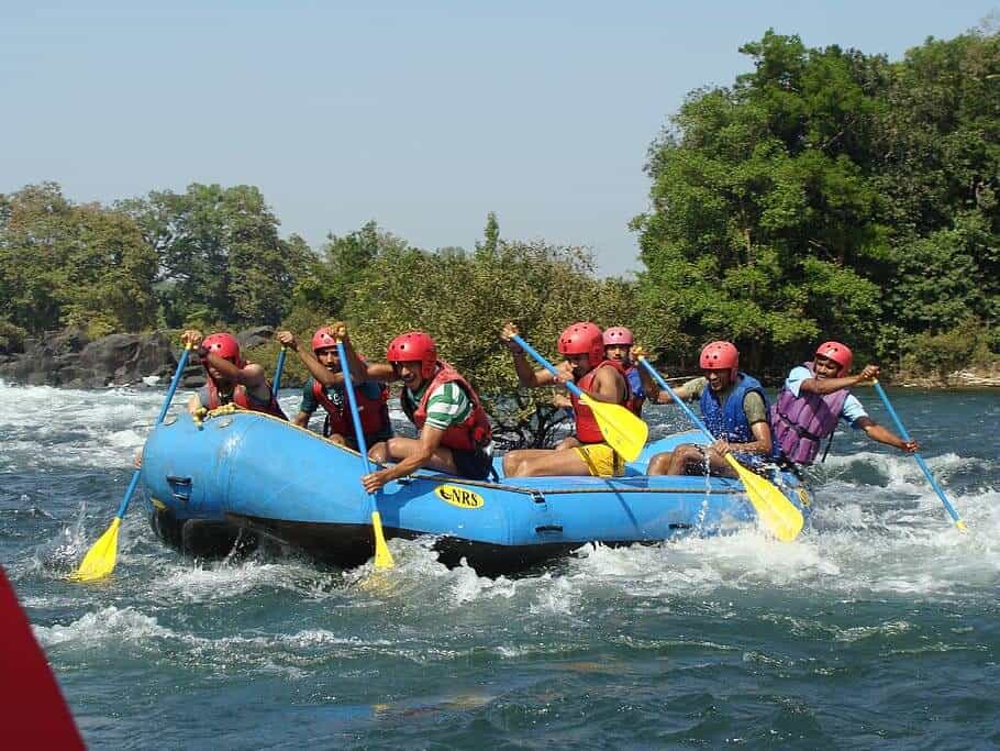 Rafting at Kundalika river, Kollad, India