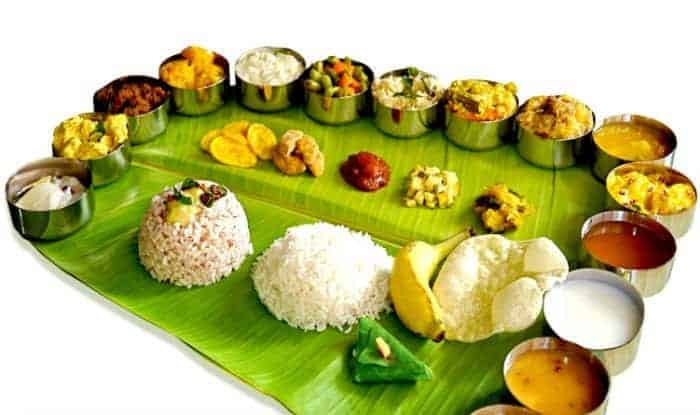 Onam Sadhya - Cuisines from South India