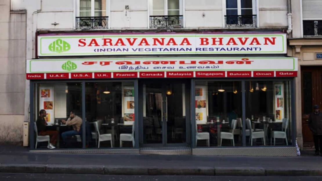 Restaurant Saravanaa Bhavan 170 Rue Du Faubourg Saint-denis 75010 Paris Mejores restaurantes vegetarianos en París - Talk Travel