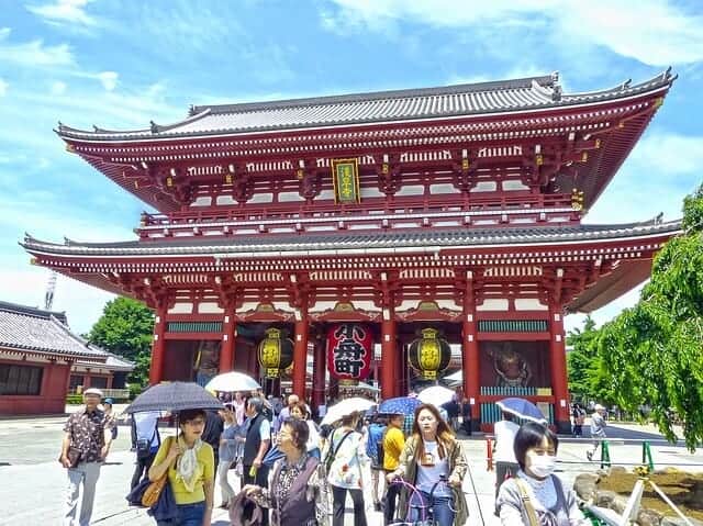 Sensō-ji Buddhist Temple in Tokyo