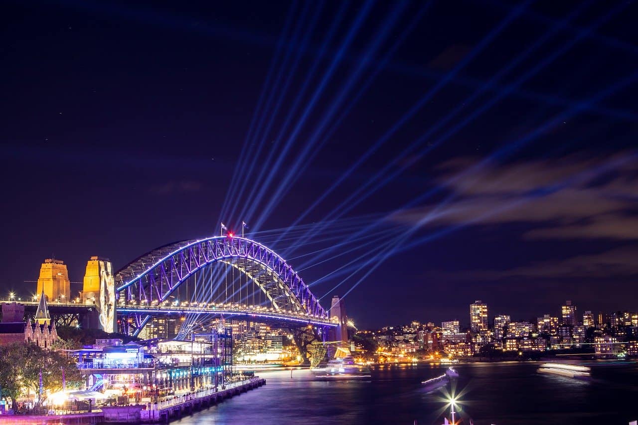 Sydney at Night, Sydney, Australia