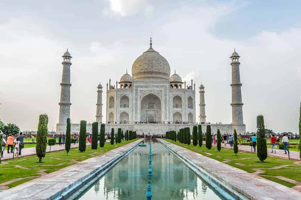 The Taj Mahal in India