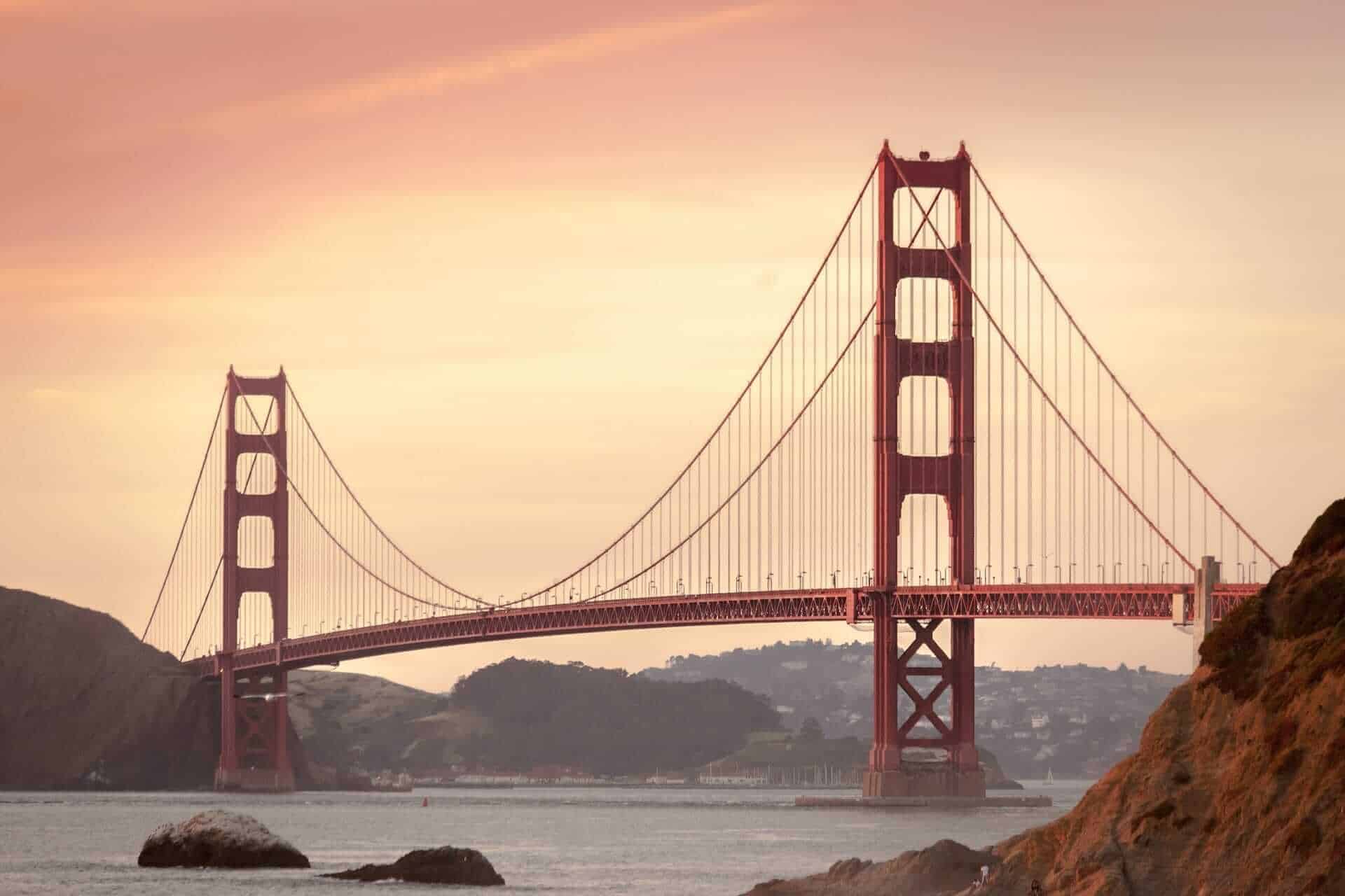 The Golden Gate Bridge. San Francisco