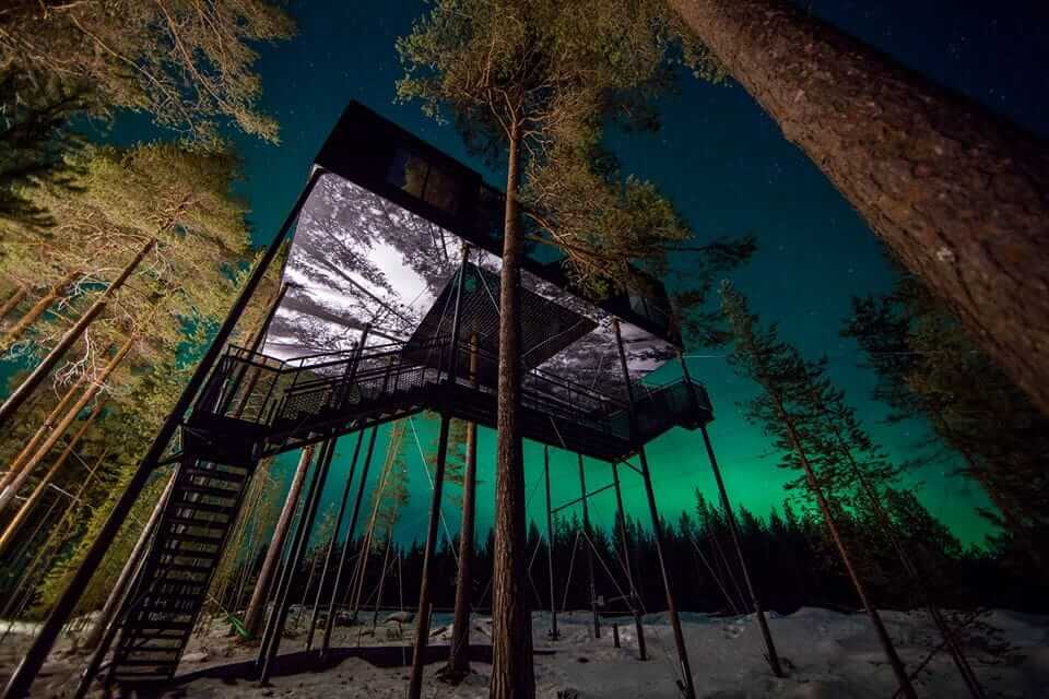 Tree hotel, Sweden Hoteles únicos