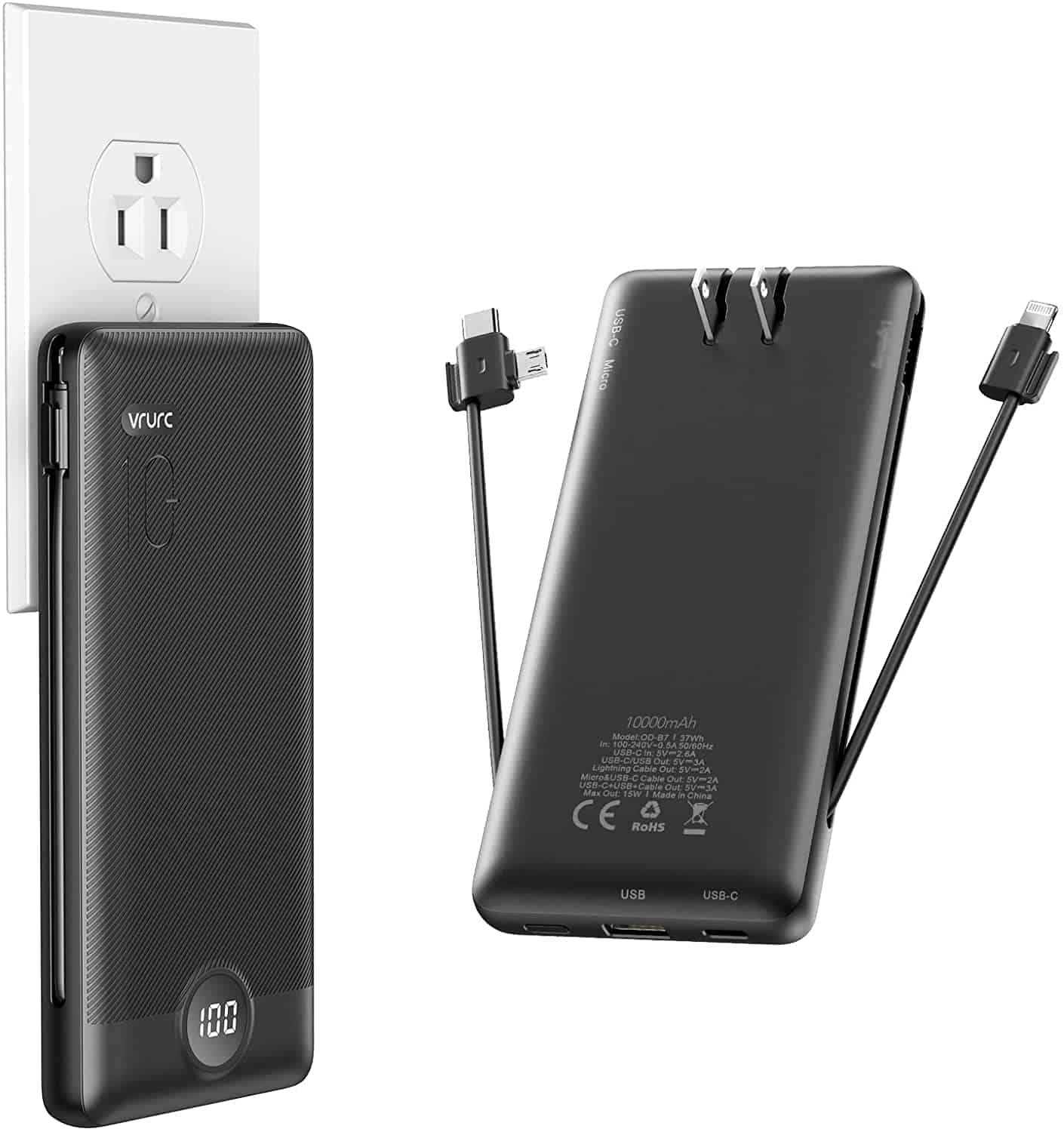 VRURC Portable Charger