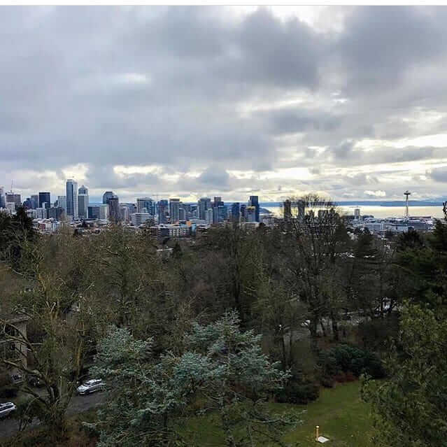 View of Seattle from Volunteer Park Water Tower
