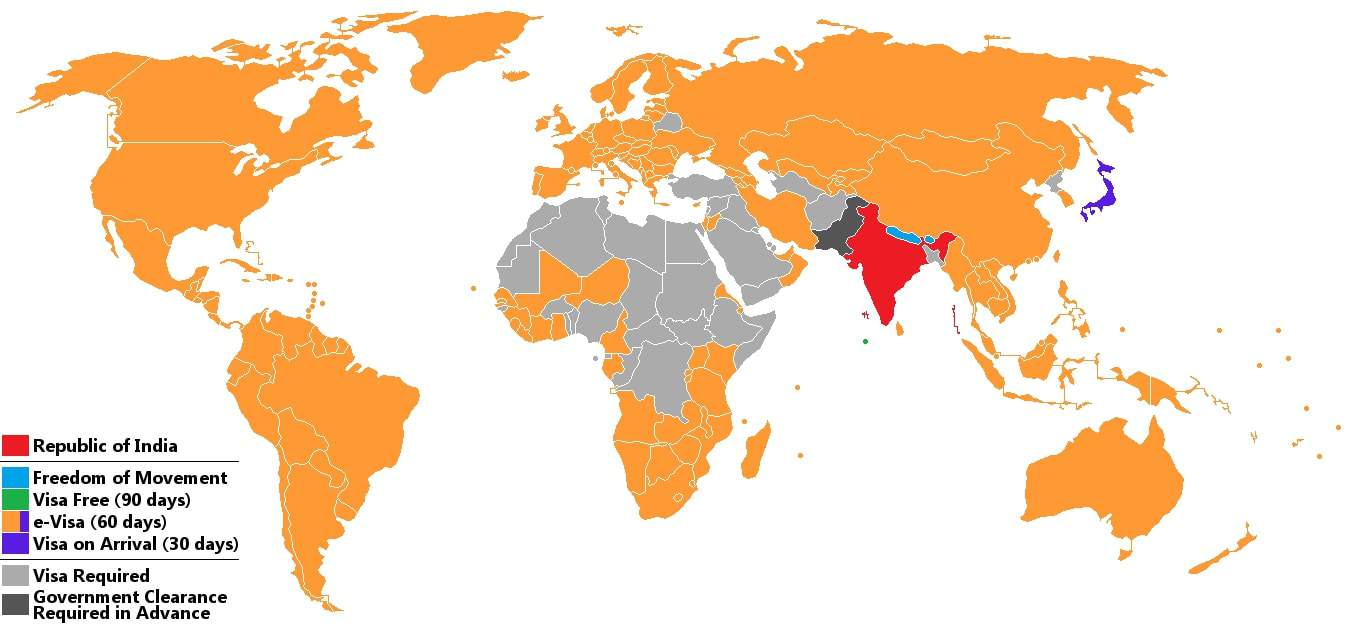 Tourist visa policy of India