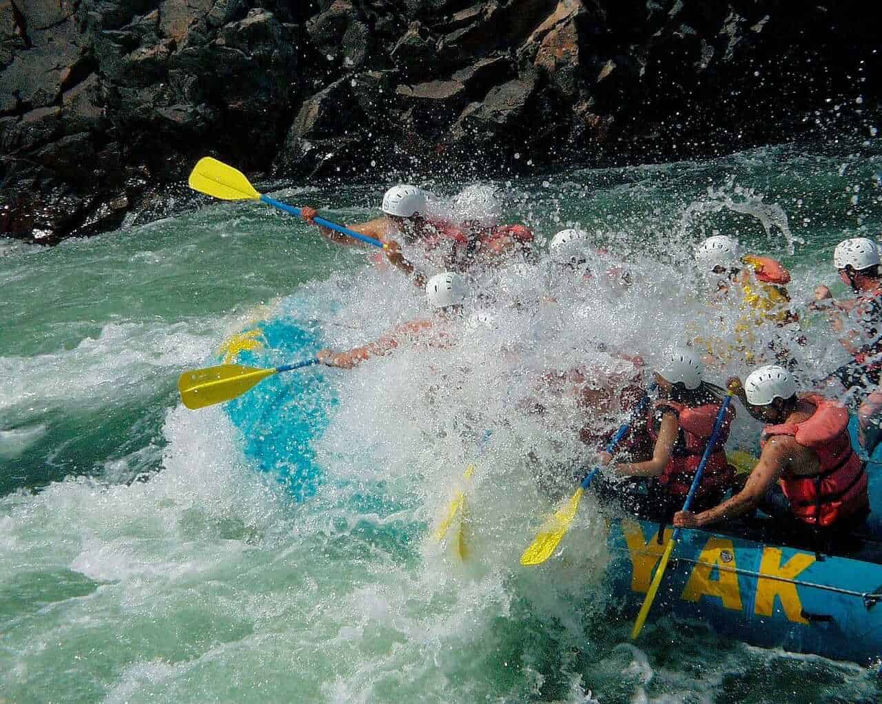 White water river-rafting