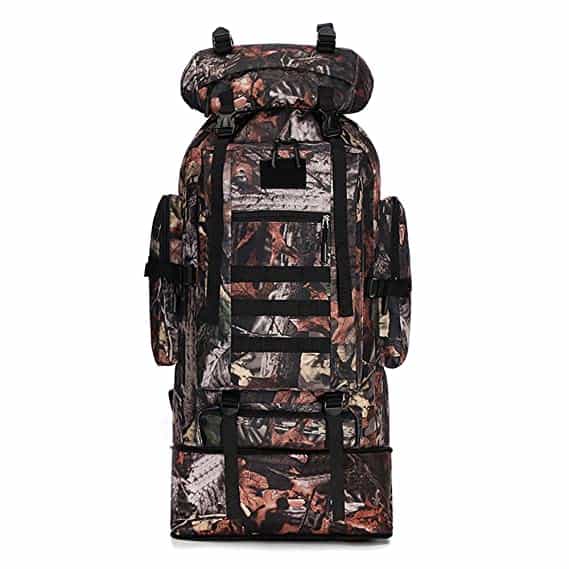 WintMing 70L Camping Hiking Backpack