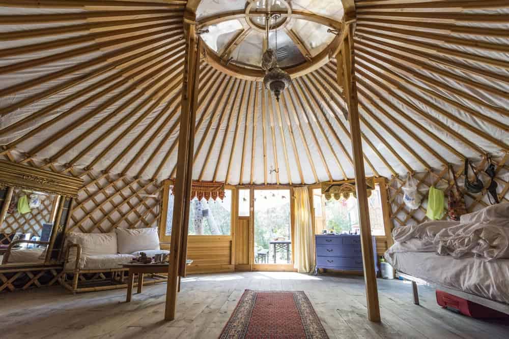 Yurt-inside