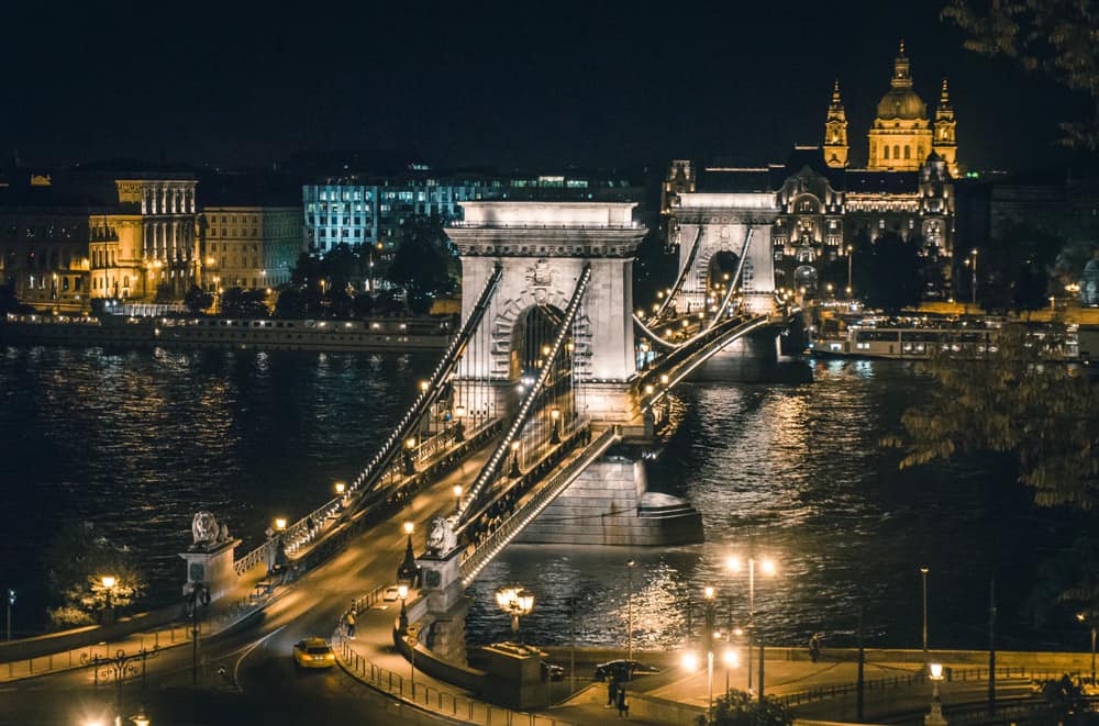 Chain Bridge in Budapest