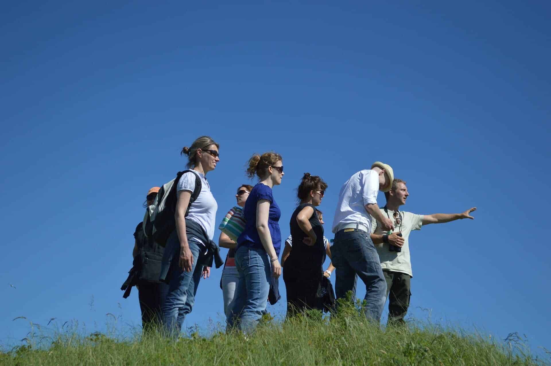 group walking tour