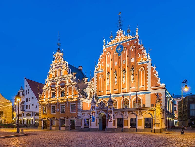 House of Blackheads, Riga, Latvia