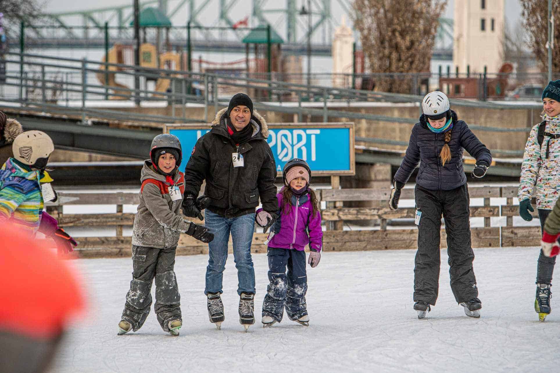 ice-skating-Montreal, Canada