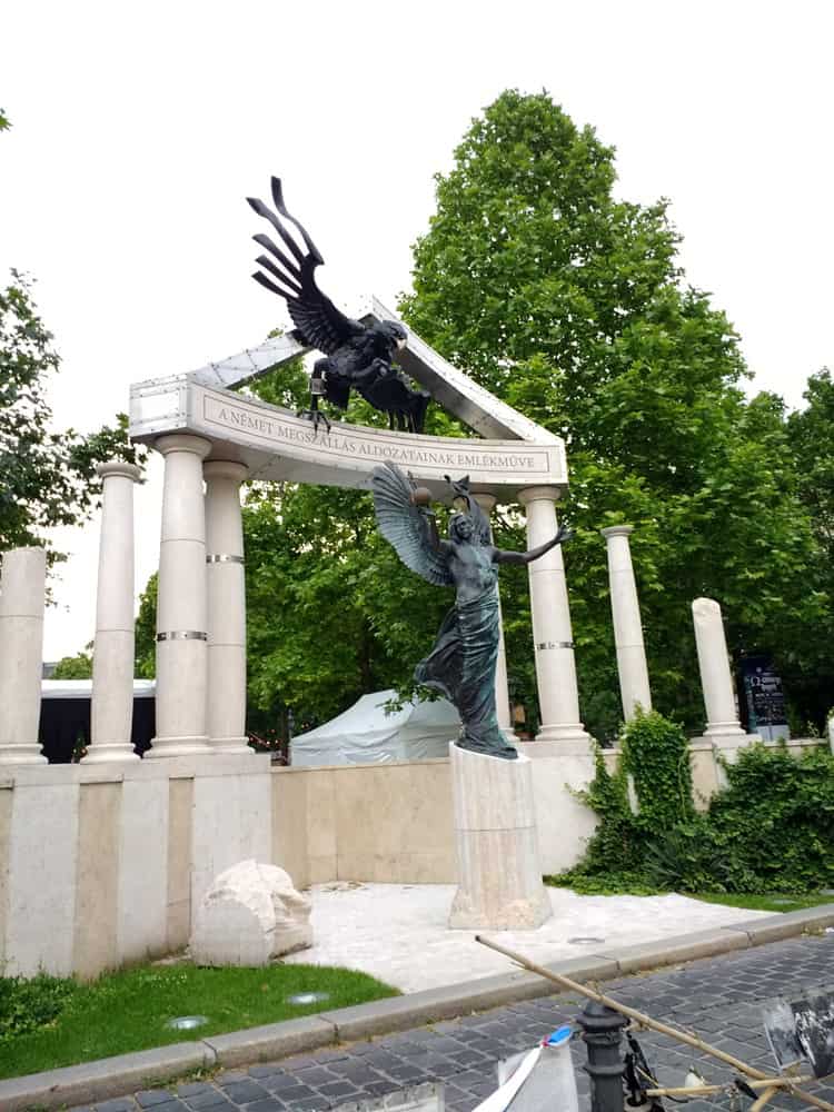 Memorial at Liberty Square, Budapest