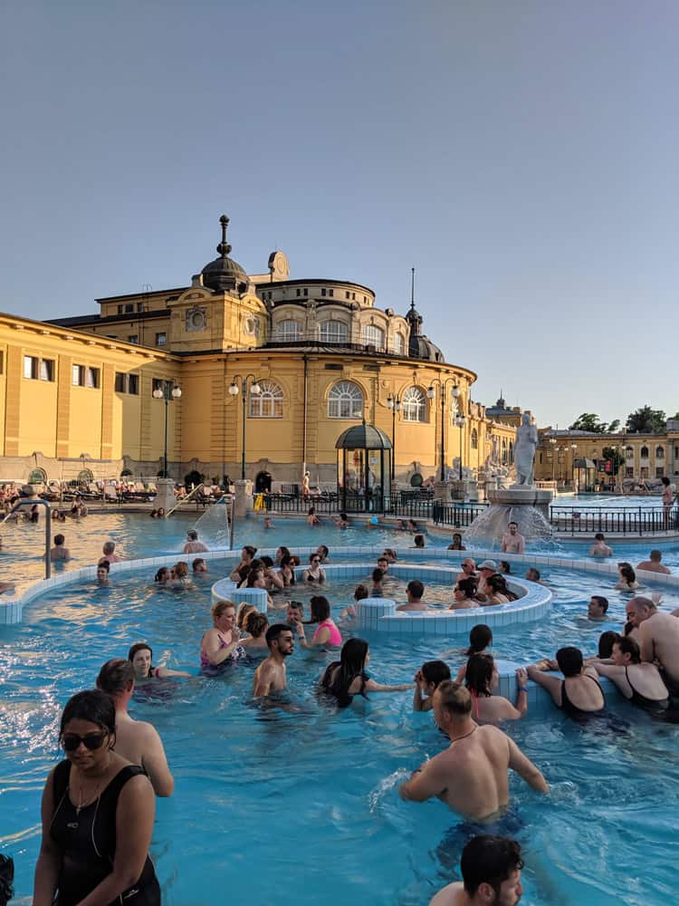 Szechengyi Baths Budapest