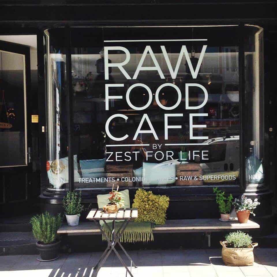 zest for life raw food cafe amsterdam